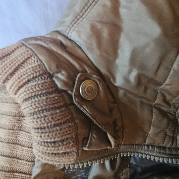 Gas Mens Jacket M Green Warm Fall Winter italian designer - Picture 7 of 11